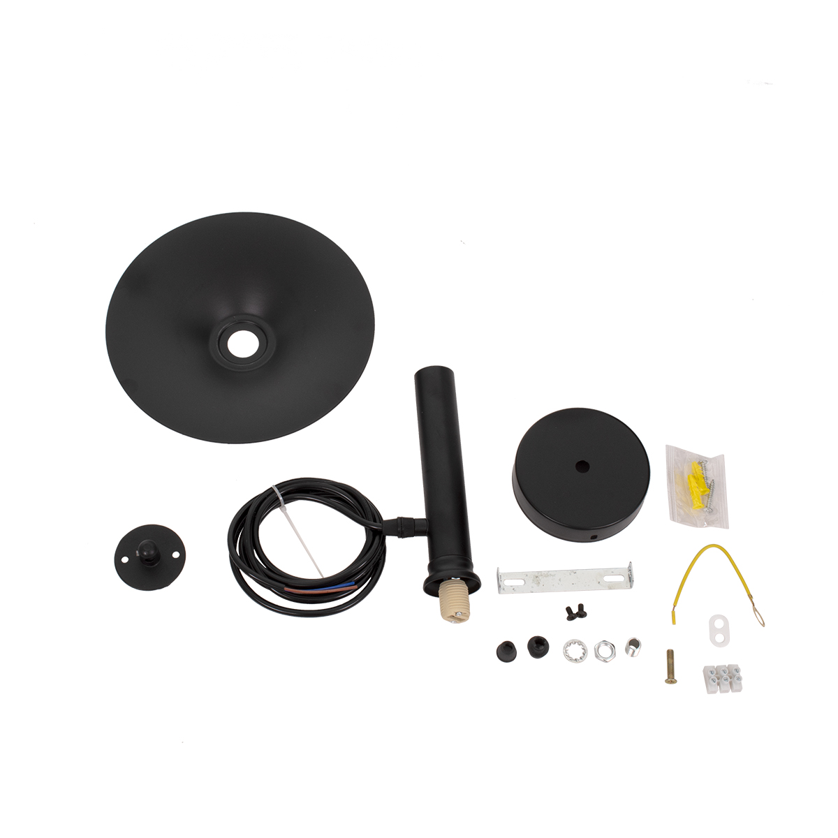 GloboStar® CELEST 00789 Μοντέρνο Κρεμαστό Φωτιστικό Ανάρτηση Μονόφωτο 1 x G9 Μαύρο Μέταλλο με Λευκό Γυαλί - Μ20 x Π20 x Υ26.5cm