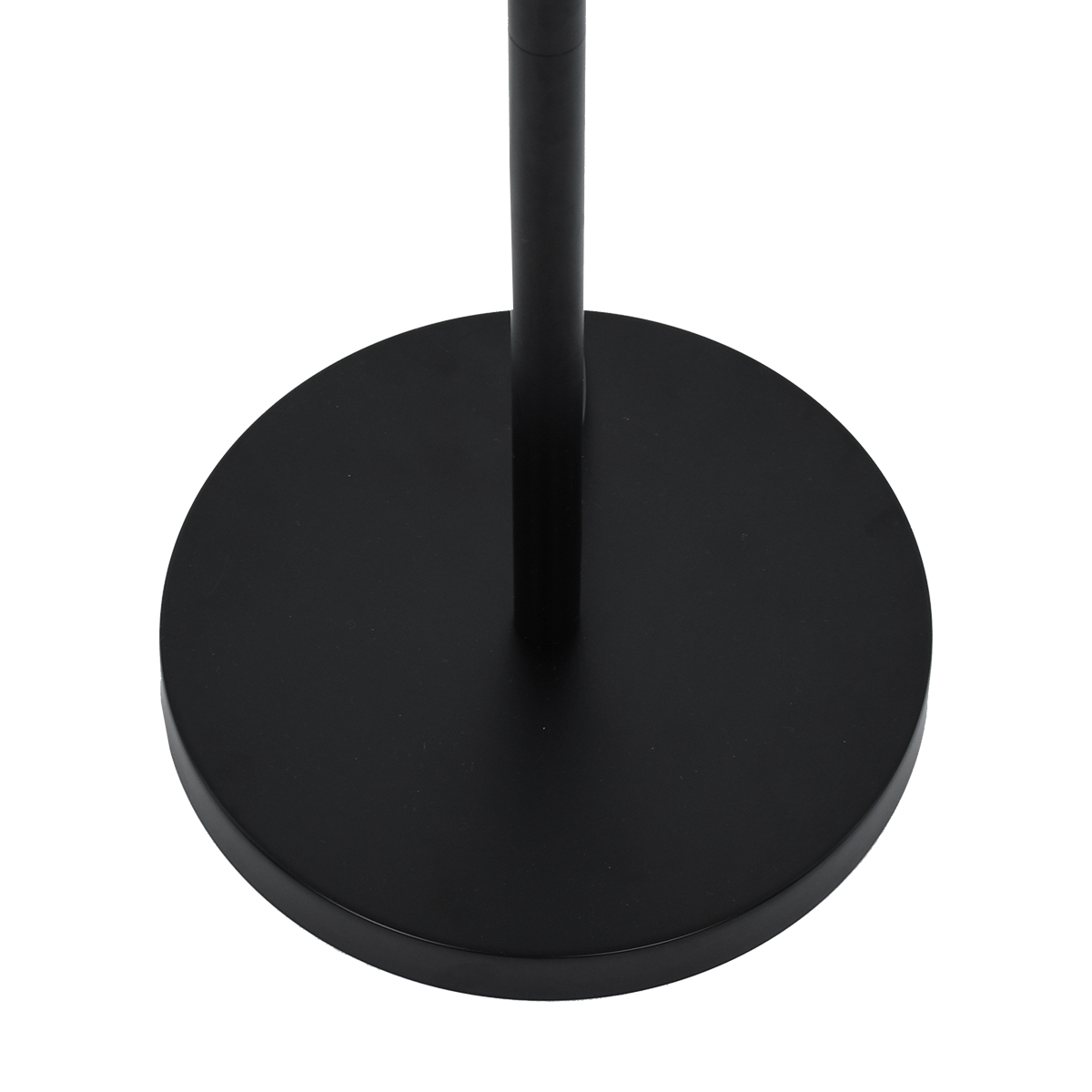 GloboStar® CEDAR 00827 Μοντέρνο Επιδαπέδιο Φωτιστικό Μονόφωτο 1 x E27 IP20 Μαύρο Μέταλλο, Μαύρο Ύφασμα με Μπεζ Ξύλο - Μ40 x Π40 x Υ148cm