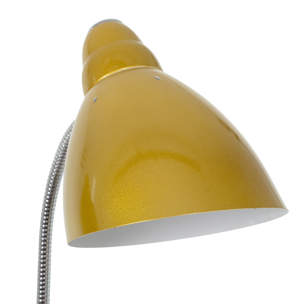 GloboStar® VERSA 00833 Μοντέρνο Επιδαπέδιο Φωτιστικό Μονόφωτο 1 x E27 IP20 Χρυσό & Ασημί Μέταλλο με Μαύρο Μάρμαρο - Μ15 x Π15 x Υ155cm