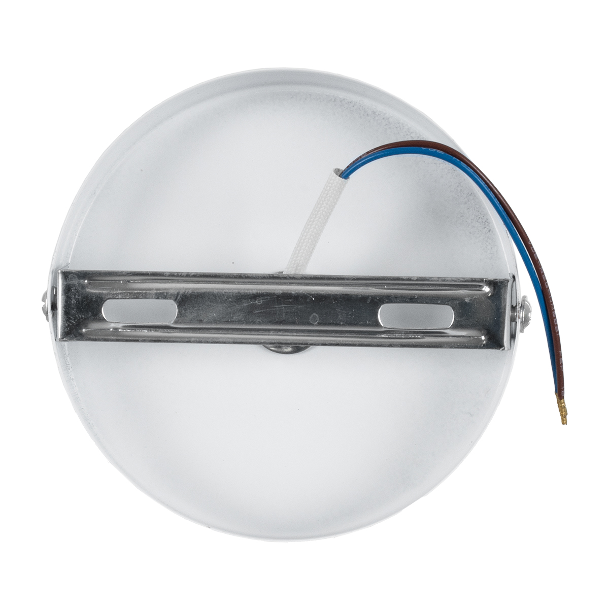 GloboStar® SARA 00842 Μοντέρνο Φωτιστικό Οροφής Σποτ Μονόφωτο 1 x E27 IP20 Λευκό Μέταλλο - Μ10 x Π10 x Υ10.3cm