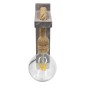 GloboStar® KENSI 00879 Vintage Επιτοίχιο Φωτιστικό Απλίκα Μονόφωτο 1 x E27 IP20 Γκρι Ξύλο με Μπεζ Σχοινί - Μ7 x Π20 x Υ30cm