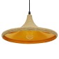 GloboStar® SHANGHAI ROPE 00917 Boho Κρεμαστό Φωτιστικό Καμπάνα Μονόφωτο 1 x E27 IP20 Μπεζ Σχοινί - Μ37 x Π37 x Υ20cm