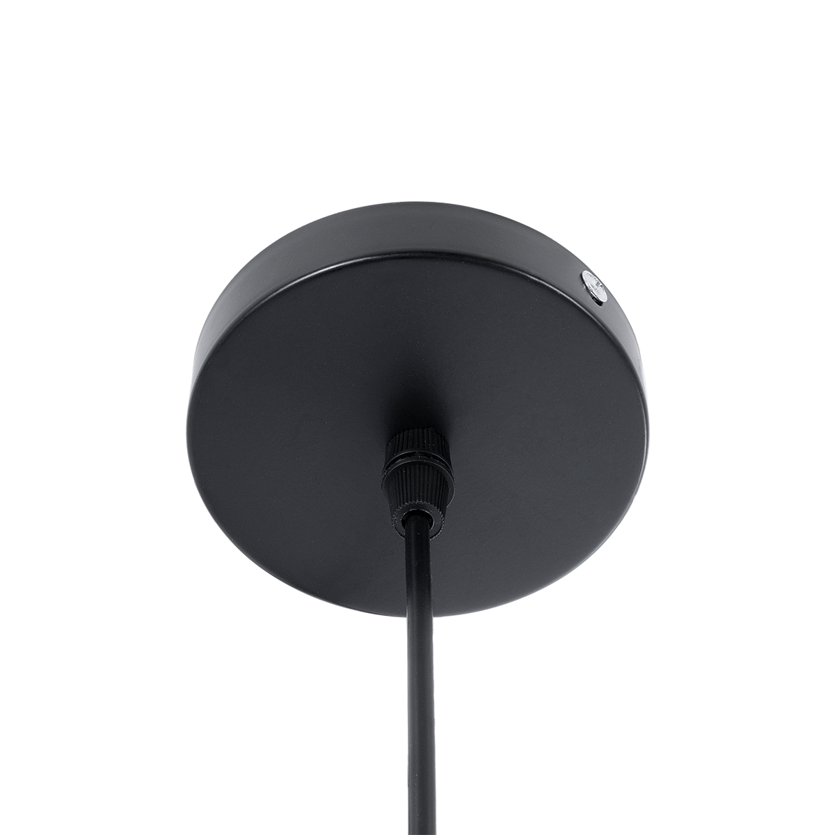 GloboStar® MEDEA 01004 Μοντέρνο Κρεμαστό Φωτιστικό Καμπάνα Μονόφωτο 1 x E27 IP20 Μαύρο & Χρυσό Μέταλλο - Μ30 x Π30 x Y16cm