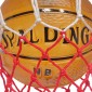 GloboStar® NBA 01027 Μοντέρνο Κρεμαστό Φωτιστικό Μπάλα Μονόφωτο 1 x E27 IP20 Πορτοκαλί & Μαύρο Μέταλλο - Μ32 x Π32 x Υ58cm
