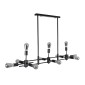 GloboStar® FERUM 01098 Μοντέρνο Φωτιστικό Οροφής Ράγα Πολύφωτο 11 x E27 IP20 Μαύρο Μέταλλο - Μ100 x Π30 x Υ77cm