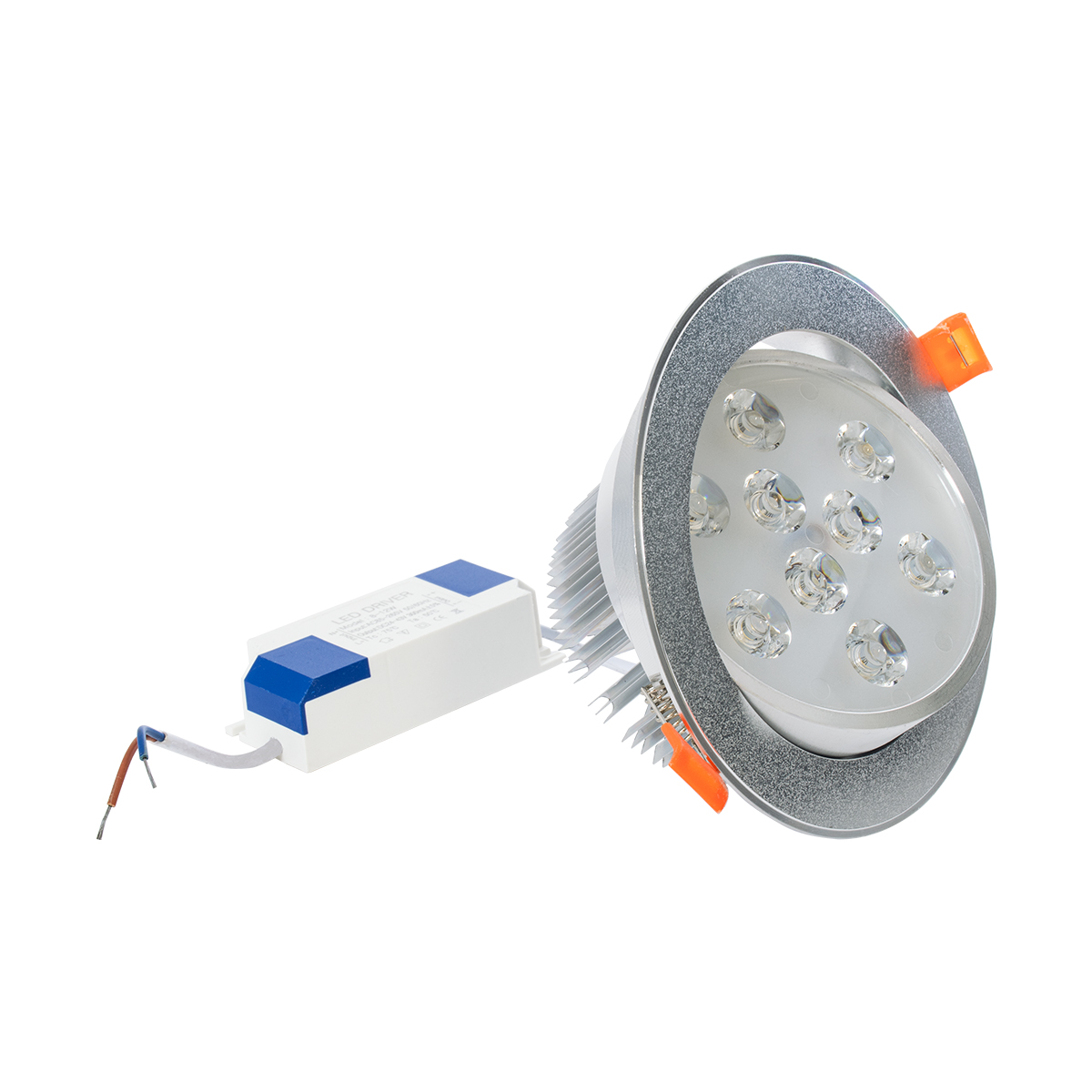 GloboStar® ANTHY 01104 Φωτιστικό Τοίχου - Απλίκα LED Χάλκινο AC 220-240V IP44 - Μ15.2 x Π13.4 x Υ15.2cm - 2 Xρόνια Εγγύηση