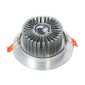 GloboStar® ANTHY 01104 Φωτιστικό Τοίχου - Απλίκα LED Χάλκινο AC 220-240V IP44 - Μ15.2 x Π13.4 x Υ15.2cm - 2 Xρόνια Εγγύηση