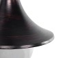 GloboStar® ANNIEL 01124 Vintage Επιτοίχιο Φωτιστικό Απλίκα Μονόφωτο 1 x E27 IP20 Χάλκινο Μέταλλο - Μ27 x Π40 x Υ56cm