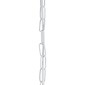 GloboStar® LARKIN 01174 Vintage Κρεμαστό Φωτιστικό Καμπάνα Μονόφωτο 1 x E27 IP20 Λευκό Μέταλλο - Μ30 x Π30 x Y28cm