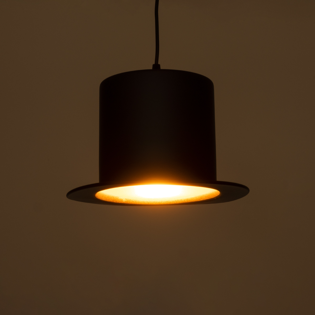 GloboStar® SHERLOCK 01215 Vintage Κρεμαστό Φωτιστικό Καμπάνα Μονόφωτο 1 x E27 IP20 Μαύρο Μέταλλο - Μ26 x Π26 x Υ16cm