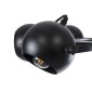 GloboStar® LINNYA 01219 Μοντέρνο Κρεμαστό Φωτιστικό Ανάρτηση Πολύφωτο 8 x E27 IP20 Μαύρο Μέταλλο - Μ78 x Π78 x Υ10cm