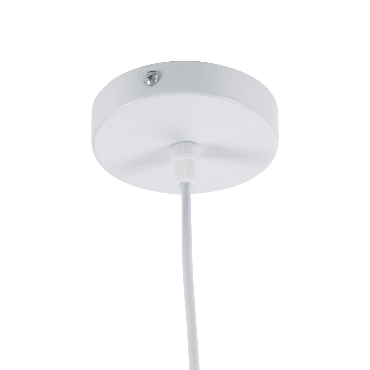 GloboStar® FELICITA 01276 Μοντέρνο Κρεμαστό Φωτιστικό Καμπάνα Μονόφωτο 1 x E27 IP20 Ασημί Μέταλλο με Μπεζ Ξύλο - Μ40 x Π40 x Y30cm