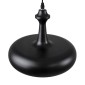 GloboStar® ROCKFORD 01287-C Μοντέρνο Κρεμαστό Φωτιστικό Καμπάνα Μονόφωτο 1 x E27 IP20 Μαύρο & Χρυσό Μέταλλο - Μ30 x Π30 x Y23cm