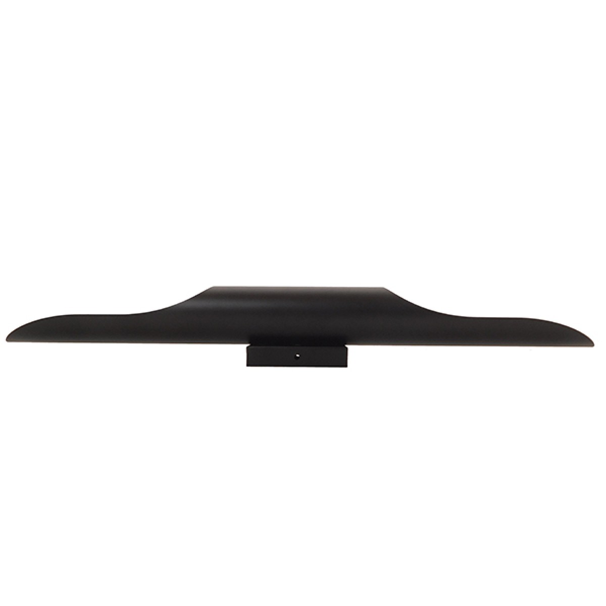 GloboStar® CHARME 01302 Μοντέρνο Επιτοίχιο Φωτιστικό Απλίκα Up / Down Δίφωτο 2 x E27 IP20 Μαύρο με Χρυσό Μέταλλο - Μ5.5 x Π8 x Υ60cm