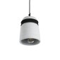 GloboStar® TRIBECA 01320 Μοντέρνο Κρεμαστό Φωτιστικό Καμπάνα Μονόφωτο 1 x E27 IP20 Γκρι Τσιμέντο - Μ20 x Π20 x Υ26cm