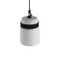 GloboStar® TRIBECA 01320 Μοντέρνο Κρεμαστό Φωτιστικό Καμπάνα Μονόφωτο 1 x E27 IP20 Γκρι Τσιμέντο - Μ20 x Π20 x Υ26cm