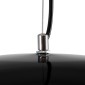 GloboStar® DIADEMA 01342 Μοντέρνο Κρεμαστό Φωτιστικό Καμπάνα Μονόφωτο 1 x E27 IP20 Μαύρο & Χρυσό Μέταλλο - Μ60 x Π60 x Υ30cm