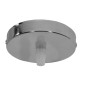 GloboStar® OCEANA 01362 Vintage Κρεμαστό Φωτιστικό Μπάλα Μονόφωτο 1 x E27 IP20 Καφέ Σχοινί - Μ60 x Π60 x Υ60cm