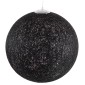 GloboStar® OCEANA 01364 Vintage Κρεμαστό Φωτιστικό Μπάλα Μονόφωτο 1 x E27 IP20 Μαύρο Σχοινί - Μ60 x Π60 x Υ60cm