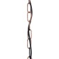 GloboStar® VICTORIAN 01404 Vintage Κρεμαστό Φωτιστικό Ανάρτηση Πολύφωτο 6 x E14 IP20 Χάλκινο Μέταλλο με Μπεζ Σχοινί - Μ85 x Π85 x Y85cm