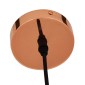 GloboStar® DIXAR 01465 Μοντέρνο Κρεμαστό Φωτιστικό Μπάλα Μονόφωτο 1 x E27 IP20 Χάλκινο Γυαλί - Μ36 x Π36 x Υ45cm