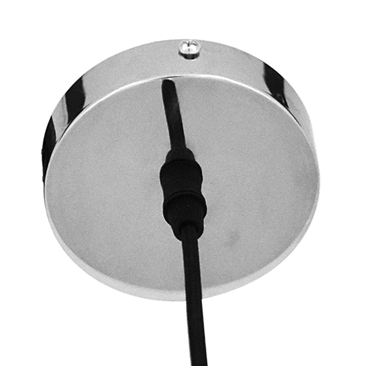 GloboStar® DIXAR 01467 Μοντέρνο Κρεμαστό Φωτιστικό Μπάλα Μονόφωτο 1 x E27 IP20 Μπλε Γυαλί - Μ36 x Π36 x Υ45cm