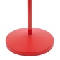 GloboStar® AUDREY 01470 Vintage Επιδαπέδιο Φωτιστικό Μονόφωτο 1 x E27 IP20 Κόκκινο Μέταλλο - Μ15 x Π15 x Υ190cm