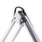 GloboStar® AUDREY 01471 Vintage Επιδαπέδιο Φωτιστικό Μονόφωτο 1 x E27 IP20 Λευκό Μέταλλο - Μ15 x Π15 x Υ190cm