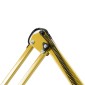 GloboStar® AUDREY 01472 Μοντέρνο Επιδαπέδιο Φωτιστικό Μονόφωτο 1 x E27 IP20 Κίτρινο Αλουμίνιο - Μ15 x Π15 x Υ190cm