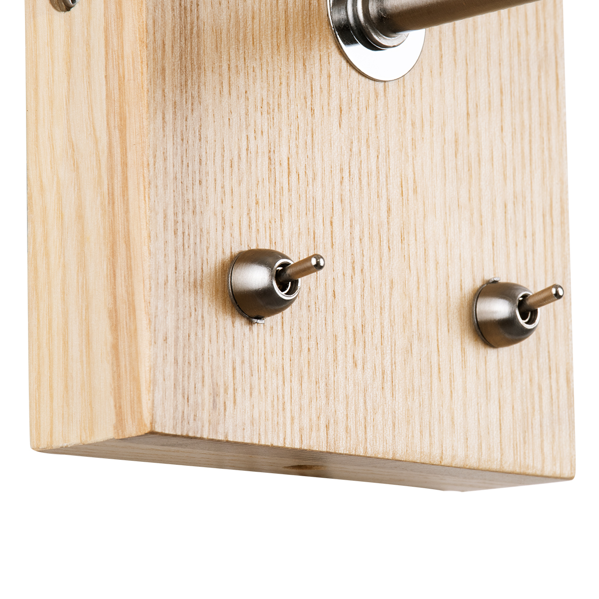 GloboStar® ELEGANT 01496 Μοντέρνο Επιτοίχιο Φωτιστικό Απλίκα με Ρυθμίζόμενο Σώμα LED Δίφωτο 1 x E27 IP20 Μπεζ Ύφασμα με Μπρούτζινο Μέταλλο - Μ18 x Π23.5 x Υ31cm