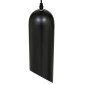 GloboStar® CARSON 01527 Μοντέρνο Κρεμαστό Φωτιστικό Ανάρτηση Μονόφωτο 1 x E27 IP20 Μαύρο & Χρυσό Μέταλλο - Μ10 x Π10 x Υ38cm