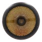 GloboStar® JANIS 01590 Μοντέρνο Κρεμαστό Φωτιστικό Καμπάνα Μονόφωτο 1 x E27 IP20 Μαύρο & Χρυσό Μέταλλο - Μ30 x Π30 x Υ30cm