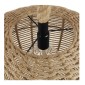 GloboStar® MANDALA 01593 Vintage Κρεμαστό Φωτιστικό Μπάλα Μονόφωτο 1 x E27 IP20 Μπεζ Σχοινί - Μ60 x Π60 x Υ45cm