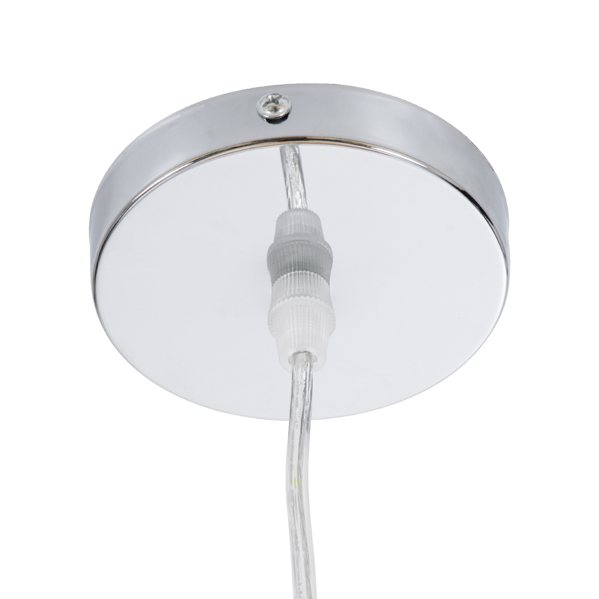 GloboStar® CHEOPE 01599 Boho Κρεμαστό Φωτιστικό Πλέγμα Μονόφωτο 1 x E27 IP20 Μπεζ Ξύλο με Μπεζ Rattan - Μ45 x Π45 x Y35cm
