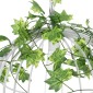 GloboStar® NEST 01641 Vintage Κρεμαστό Φωτιστικό Φιγούρα Μονόφωτο 1 x E27 IP20 Λευκό Μέταλλο με Πράσινο Πλαστικό - Μ48 x Π38 x Y40cm