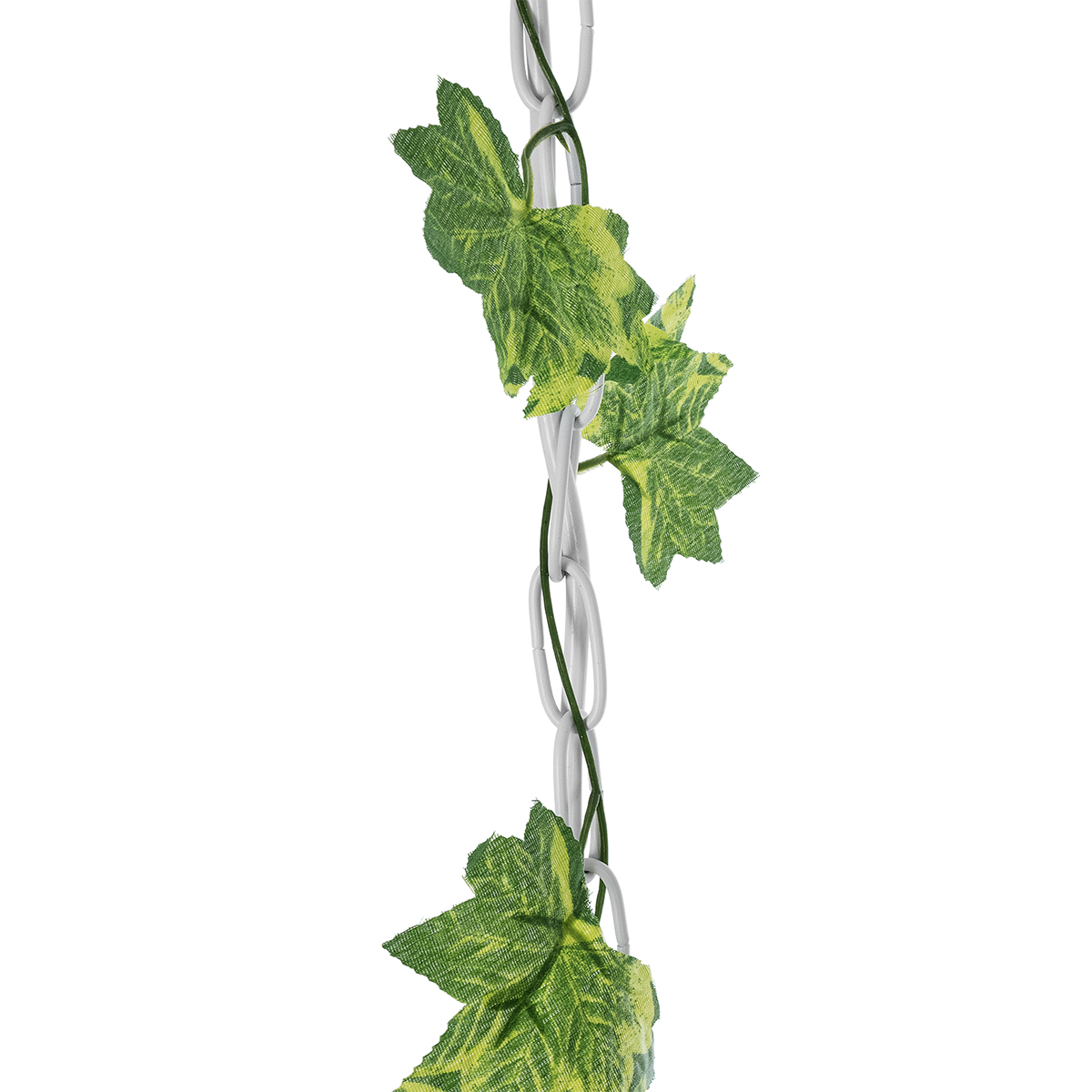 GloboStar® NEST 01641 Vintage Κρεμαστό Φωτιστικό Φιγούρα Μονόφωτο 1 x E27 IP20 Λευκό Μέταλλο με Πράσινο Πλαστικό - Μ48 x Π38 x Y40cm