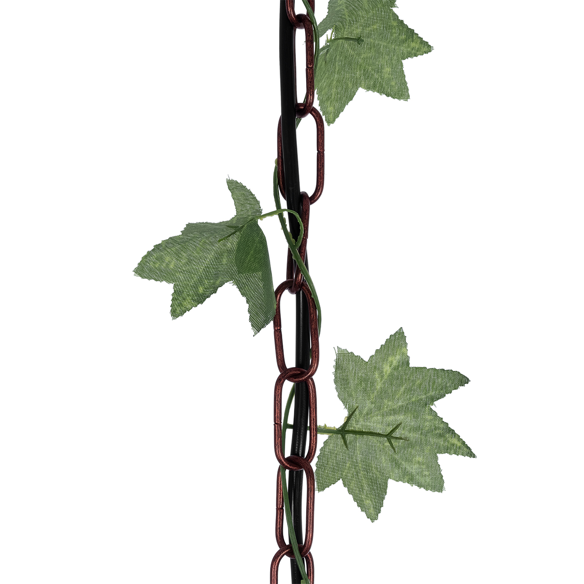 GloboStar® LIBELLULA 01642 Vintage Κρεμαστό Φωτιστικό Φιγούρα Μονόφωτο 1 x E27 IP20 Χάλκινο Μέταλλο με Πράσινο Πλαστικό - Μ48 x Π38 x Y40cm