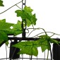 GloboStar® NEST 01646 Vintage Κρεμαστό Φωτιστικό Φιγούρα Τρίφωτο 3 x E27 IP20 Μαύρο Μέταλλο με Πράσινο Πλαστικό - Μ85.5 x Π37.5 x Y38cm