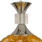 GloboStar® BOUQUET 01671 Μοντέρνο Κρεμαστό Φωτιστικό Μπάλα Τρίφωτο 3 x E27 IP20 Χρυσό Μέταλλο με Διάφανο Κρύσταλλο - Μ64 x Π18 x Υ24cm