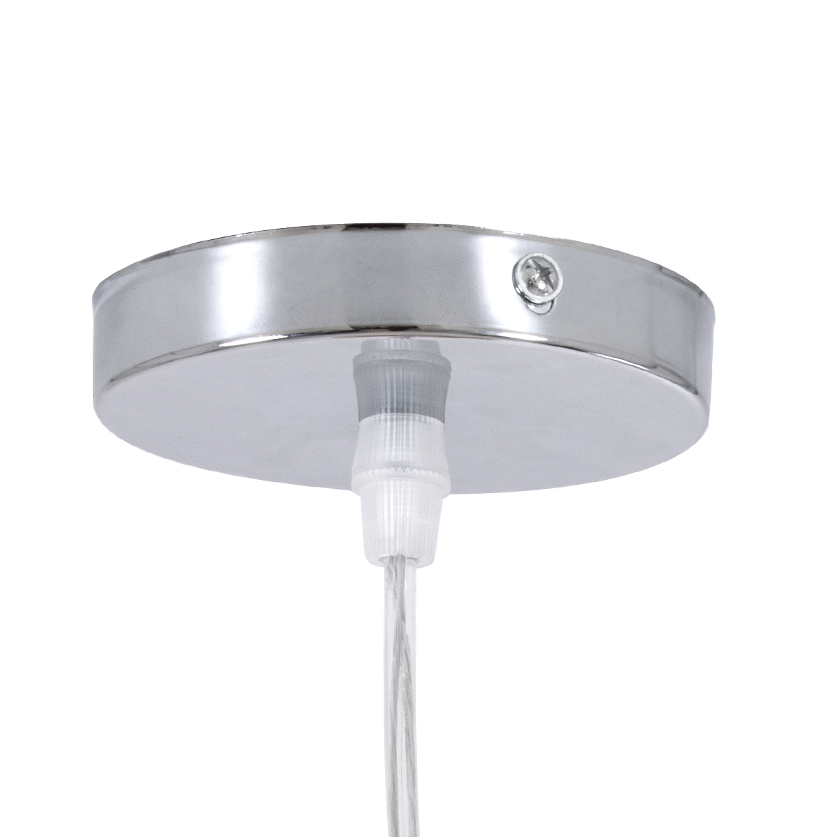 GloboStar® MANILA 01714 Boho Κρεμαστό Φωτιστικό Πλέγμα Μονόφωτο 1 x E27 IP20 Μπεζ Ξύλο - Μ45 x Π45 x Υ60cm