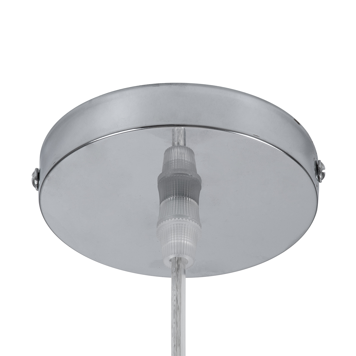 GloboStar® ARCHIPELAGO 01747 Boho Κρεμαστό Φωτιστικό Πλέγμα Μονόφωτο 1 x E27 IP20 Μπεζ Ξύλο - Μ30 x Π30 x Υ63cm