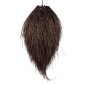 GloboStar® ARCHIPELAGO 01748 Boho Κρεμαστό Φωτιστικό Πλέγμα Μονόφωτο 1 x E27 IP20 Καφέ Ξύλο - Μ30 x Π30 x Υ63cm