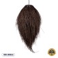 GloboStar® ARCHIPELAGO 01748 Boho Κρεμαστό Φωτιστικό Πλέγμα Μονόφωτο 1 x E27 IP20 Καφέ Ξύλο - Μ30 x Π30 x Υ63cm