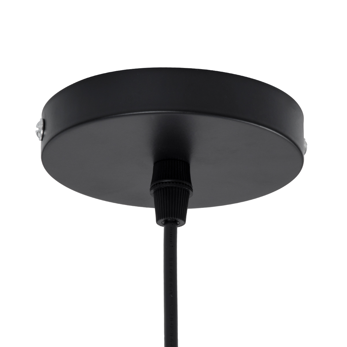 GloboStar® ALOHA 01752 Boho Κρεμαστό Φωτιστικό Καμπάνα Μονόφωτο 1 x E27 IP20 Καφέ Σχοινί - Μ43 x Π43 x Y46cm