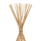 GloboStar® AZORES 01753 Boho Επιδαπέδιο Φωτιστικό Μονόφωτο 1 x E27 IP20 Μπεζ Ξύλο - Μ30 x Π30 x Υ90cm