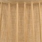 GloboStar® AZORES 01753 Boho Επιδαπέδιο Φωτιστικό Μονόφωτο 1 x E27 IP20 Μπεζ Ξύλο - Μ30 x Π30 x Υ90cm