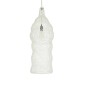 GloboStar® KENTUCKY 01904 Vintage Κρεμαστό Φωτιστικό Πλέγμα Μονόφωτο 1 x E27 IP20 Μπεζ Μέταλλο - Μ30 x Π30 x Y80cm