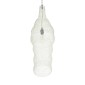 GloboStar® KENTUCKY 01904 Vintage Κρεμαστό Φωτιστικό Πλέγμα Μονόφωτο 1 x E27 IP20 Μπεζ Μέταλλο - Μ30 x Π30 x Y80cm