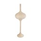 GloboStar® ALADDIN 02052 Boho Επιδαπέδιο Φωτιστικό Μονόφωτο 1 x E27 IP20 Μπεζ Ξύλο - Μ60 x Π60 x Υ180cm