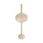 GloboStar® ALADDIN 02052 Boho Επιδαπέδιο Φωτιστικό Μονόφωτο 1 x E27 IP20 Μπεζ Ξύλο - Μ60 x Π60 x Υ180cm